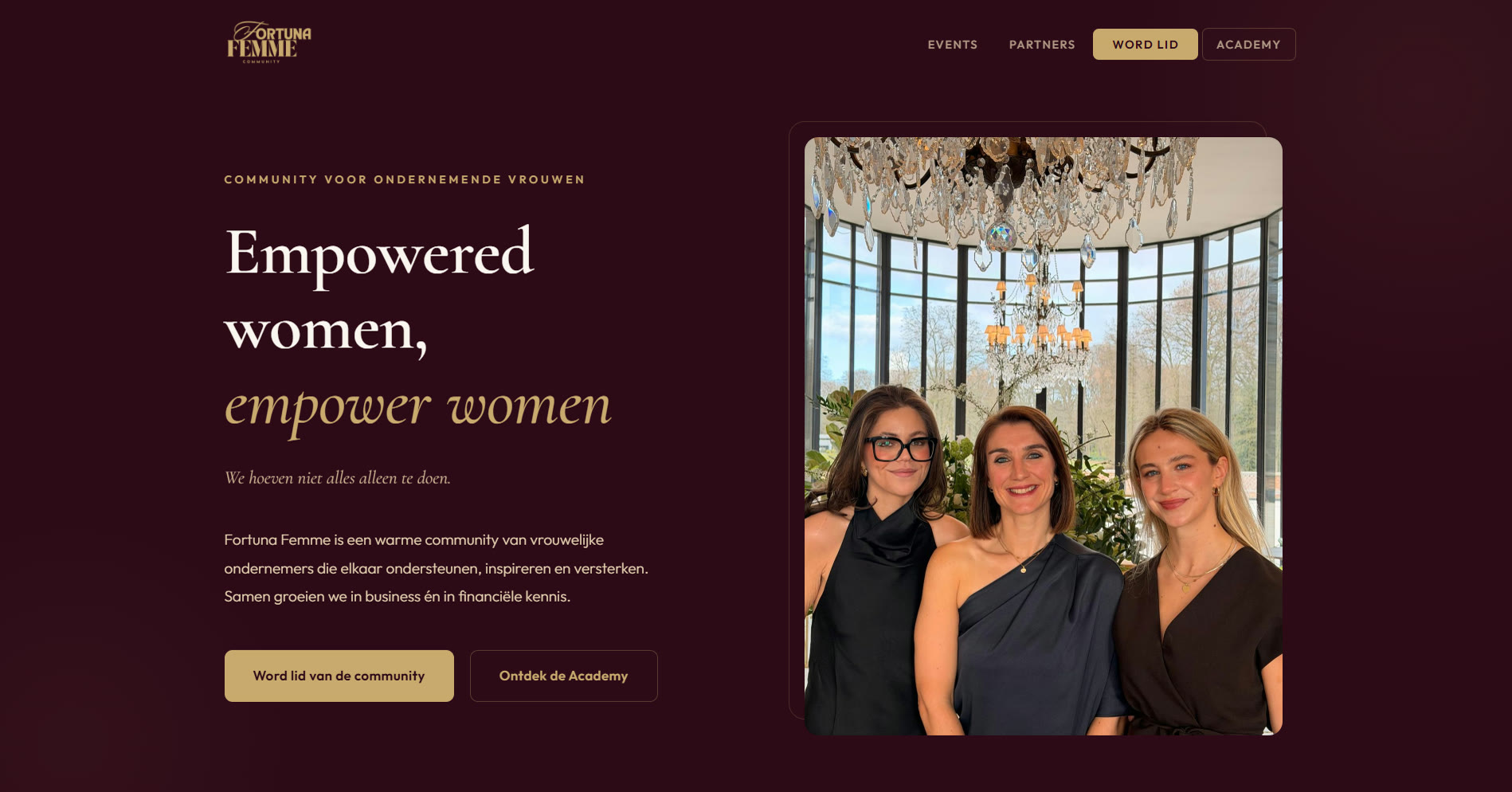 Fortuna Femme website