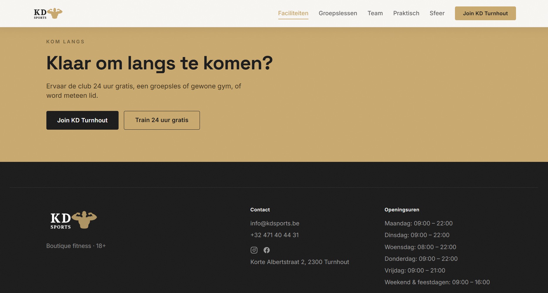 KD Sports · screenshot