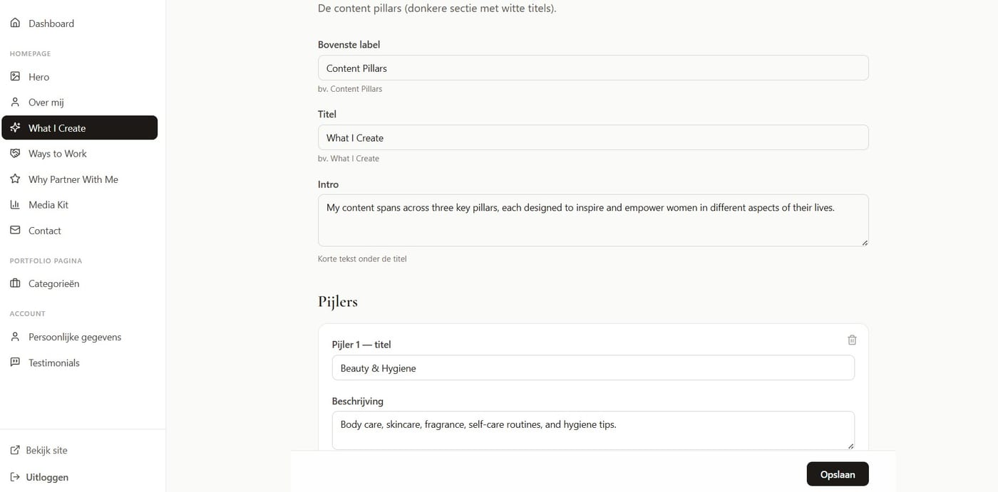 Anissa De Pooter · screenshot