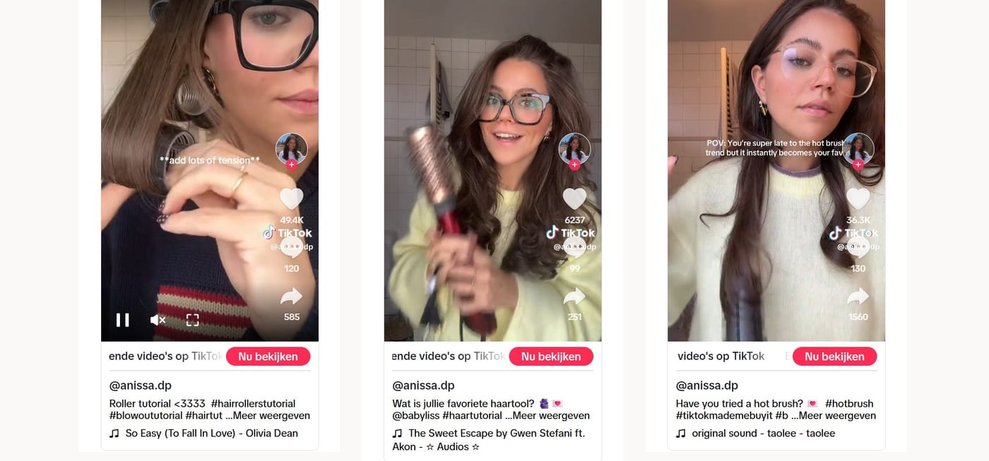Anissa De Pooter · screenshot